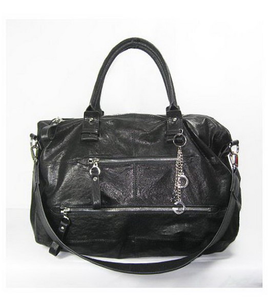 D & G Easy Way Bowler_Black Pelle